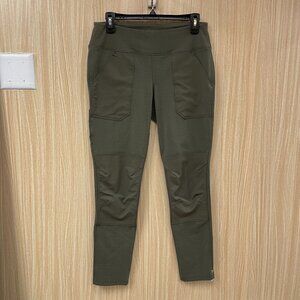 Women's Carhartt Green Utility Leggings Pants Size 4-6